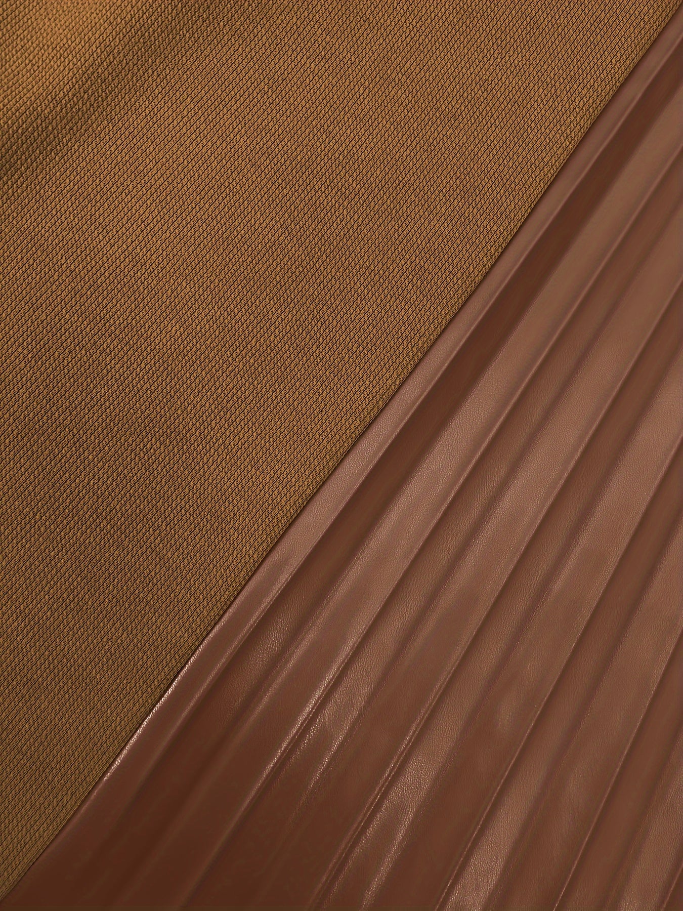 Elegant Pleated Long Dress for Women - Solid Color, Belted Waist, Casual Style, Machine Washable - Perfect for All Seasons, Middle Eastern, Muslim, Patchwork