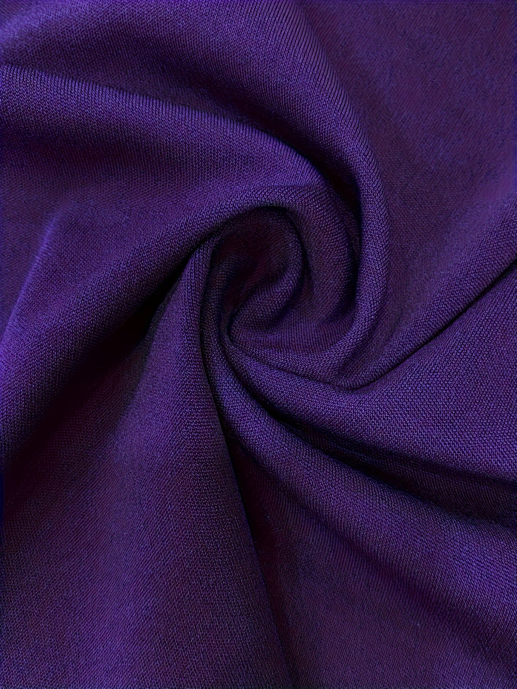 [Elegant Maxi Dress] Elegant Plus Size Solid Maxi Dress, Women's Medium Stretch Long Dress